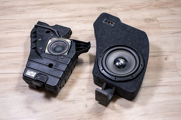 Короб стелс 10" для Geely Monjaro