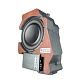 Короб стелс 10" для Aito M7 / Seres M7 в правое крыло