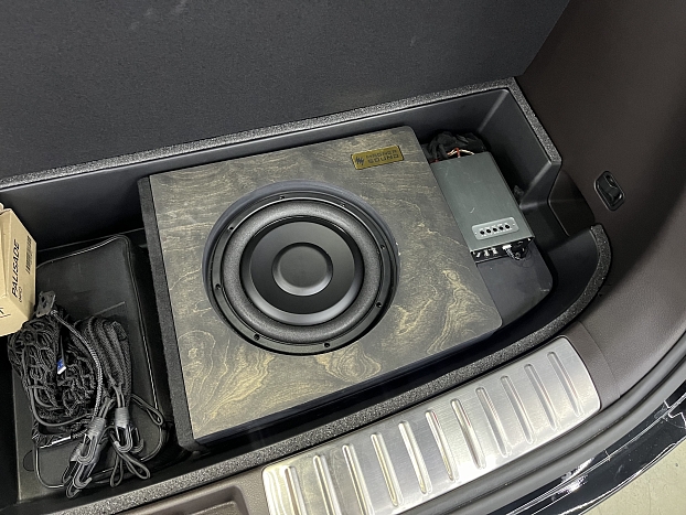 Короб стелс 10" для Hyundai Palisade в нишу багажника