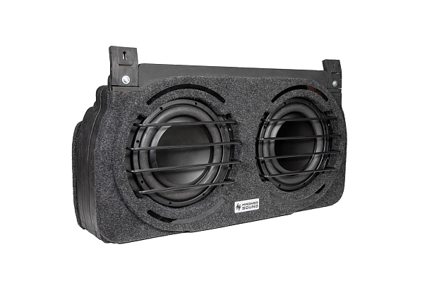 Короб стелс Toyota Camry XV70/80 на два динамика 10" в багажник